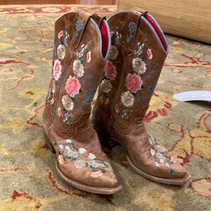 Macie Bean Flowers Boots